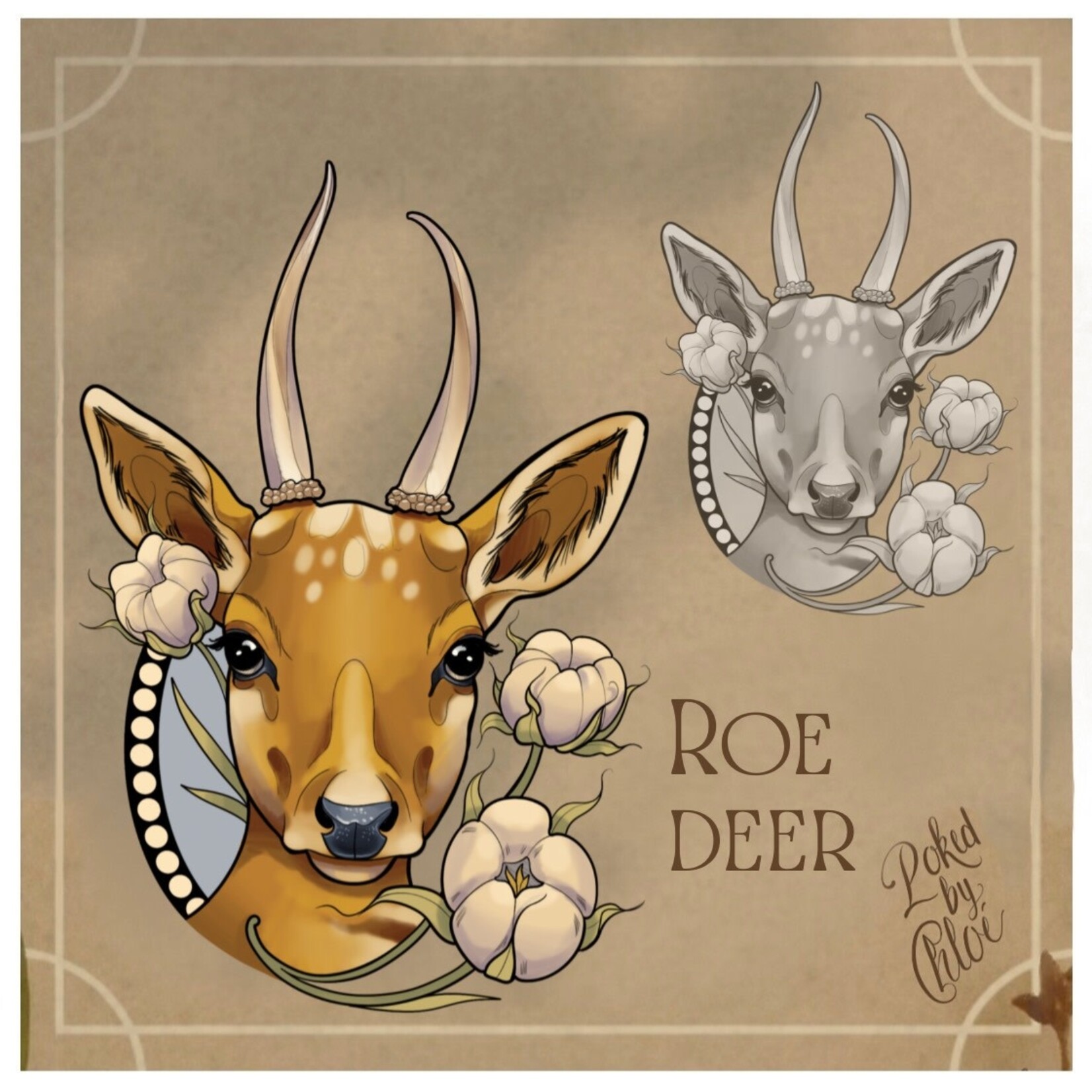 Up For Grabs Roe Deer by Chloe