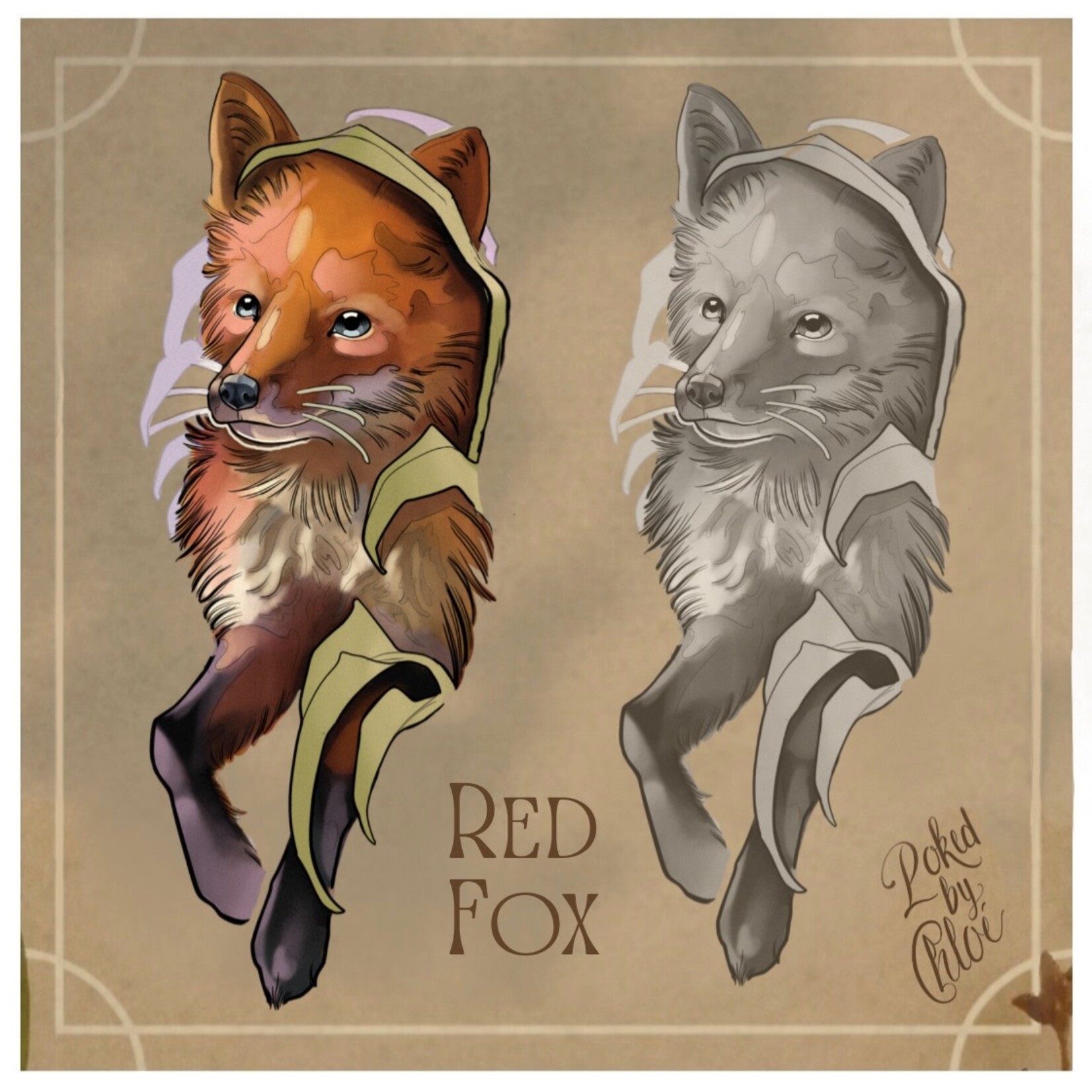Up For Grabs Red Fox by Chloe