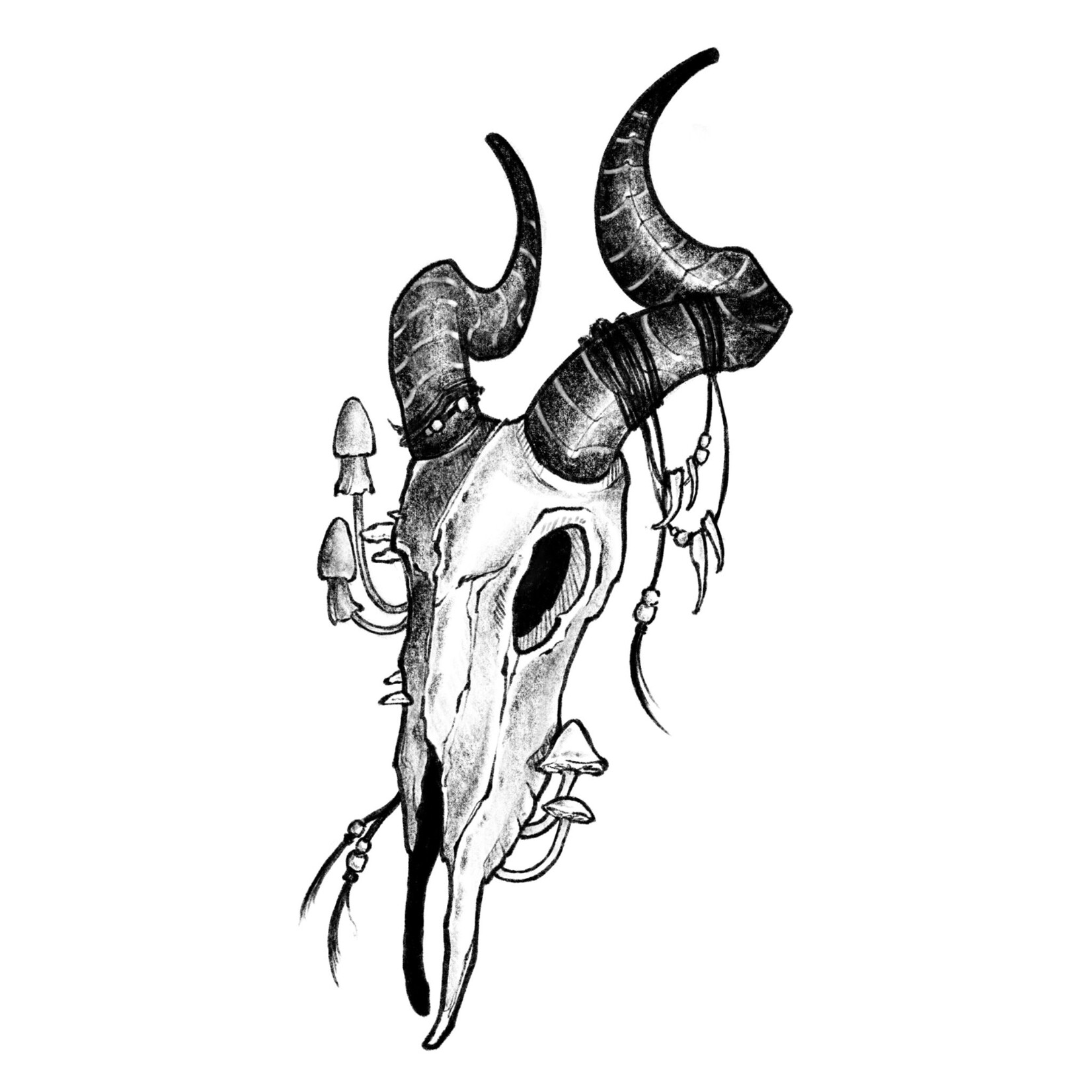 Up For Grabs Skull by Sasha