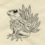 Human Kanvas Up For Grabs Fashion Frog by Felipe