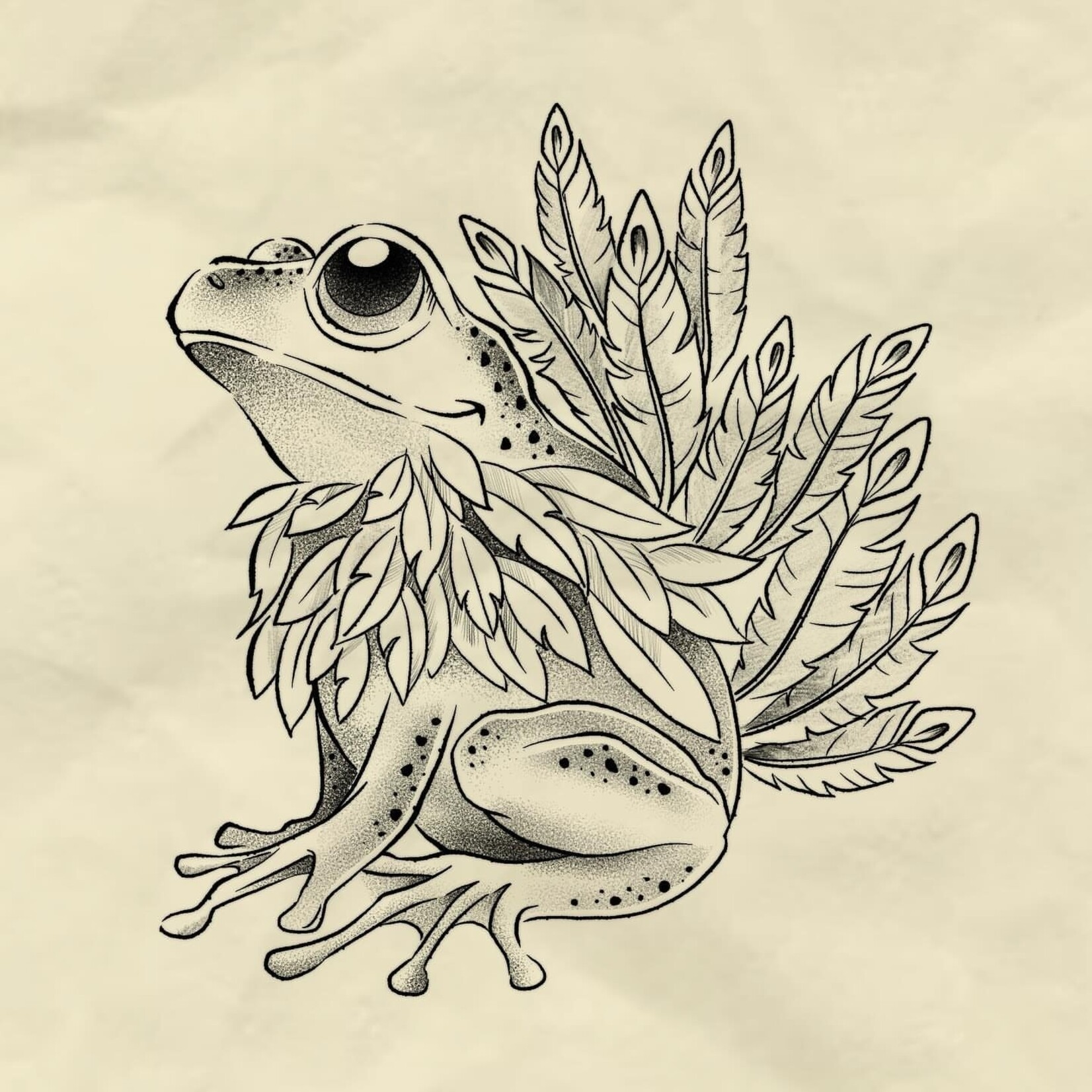 Human Kanvas Up For Grabs Fashion Frog by Felipe