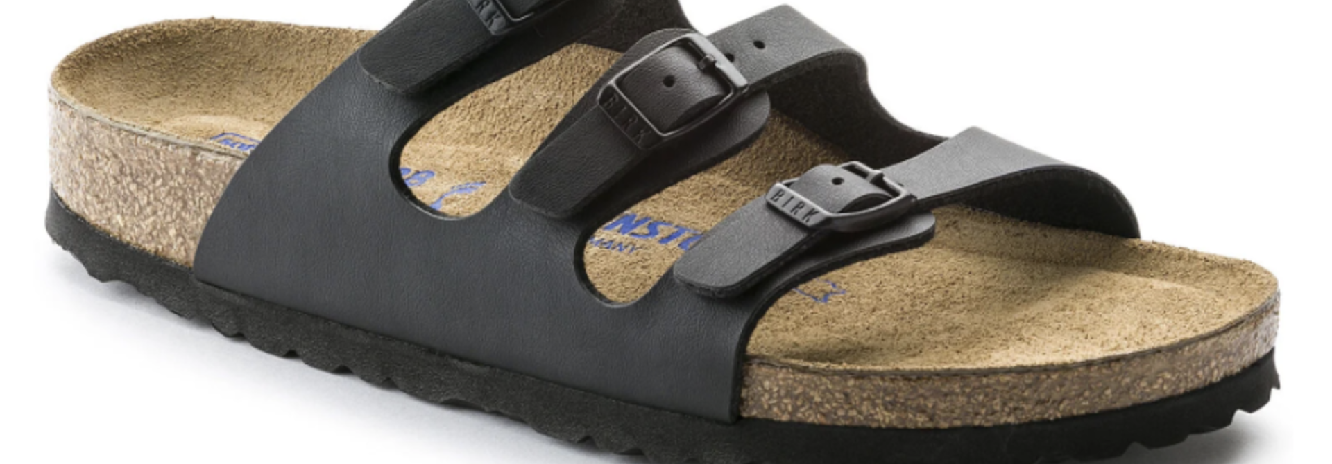 Florida Narrow Soft Footbed in Black