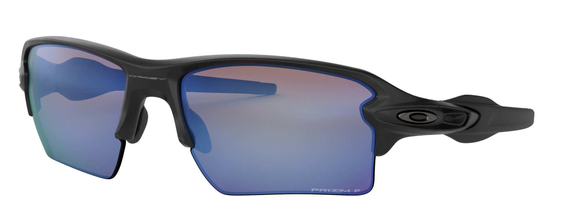 Flak 2.0 XL Matte Black Prizm Maritime Polarized