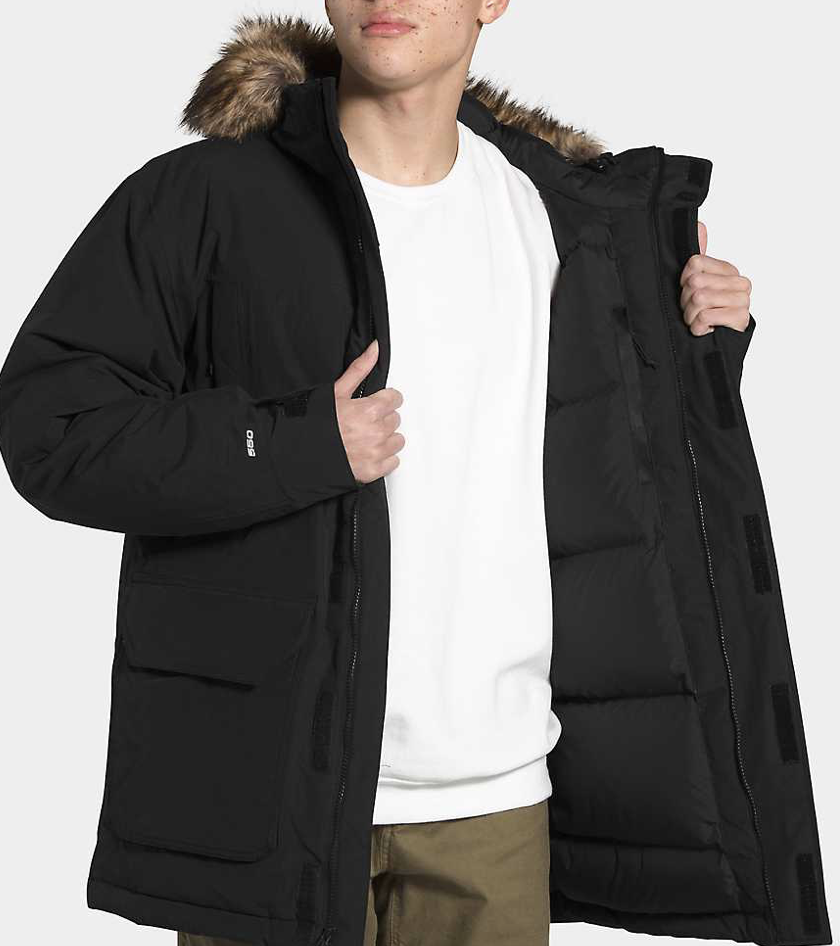 Mcmurdo parka deals black