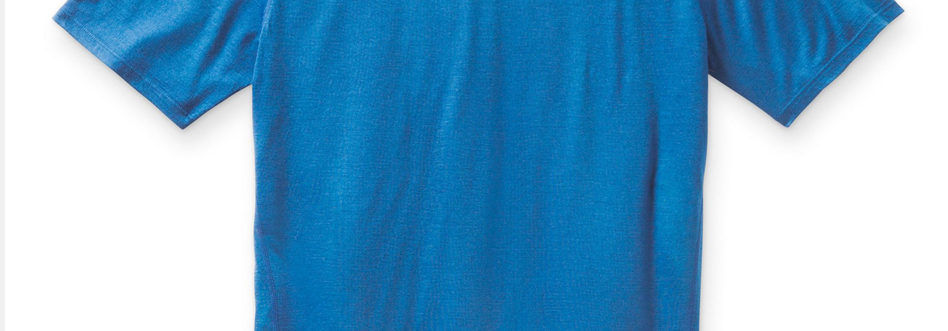 Men's Merino Ocean Blue Tee