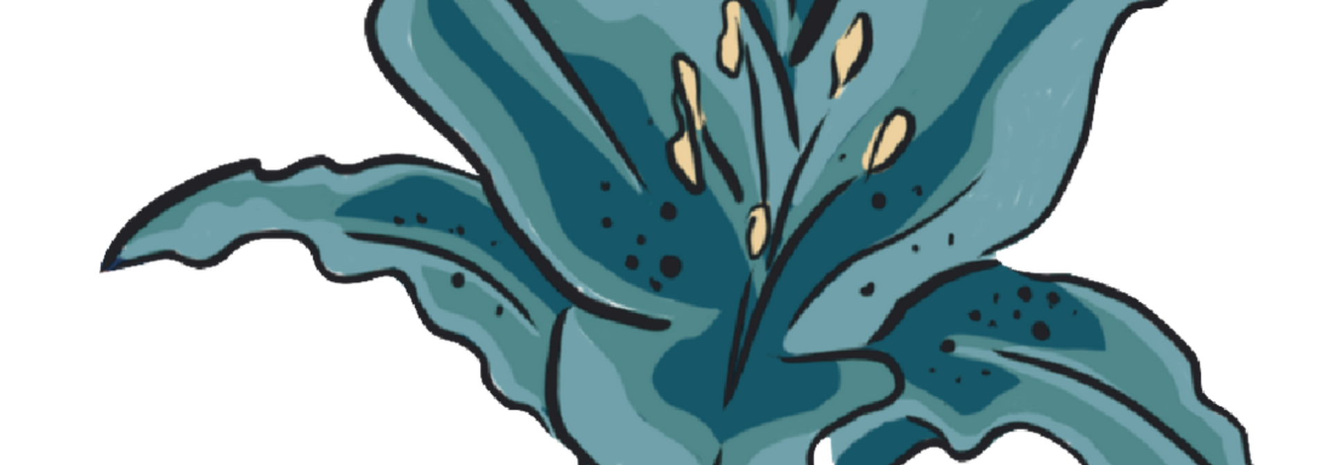 Blue Lily Repair Patch