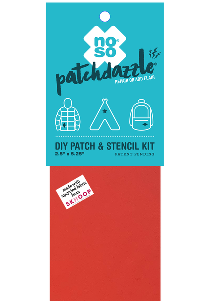 Patchdazzle DIY Repair Patch Red