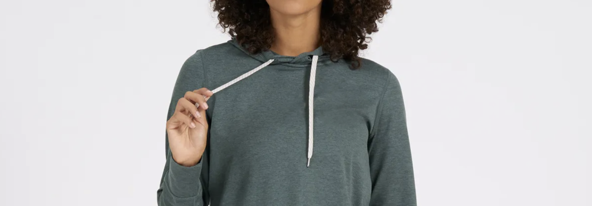 Women's Halo Hoodie Kelp