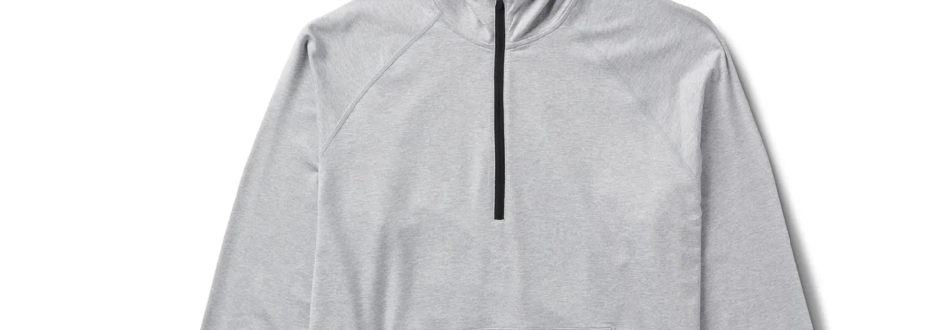 Men's Ponto 1/2 Zip Hoodie Platinum