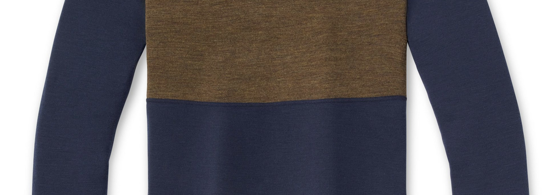 Men's Merino 250 Block Crew Navy Olive