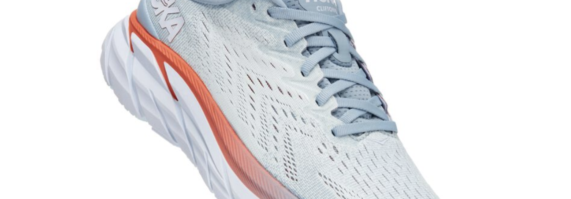 Women's Clifton 8 Wide Blue Fog