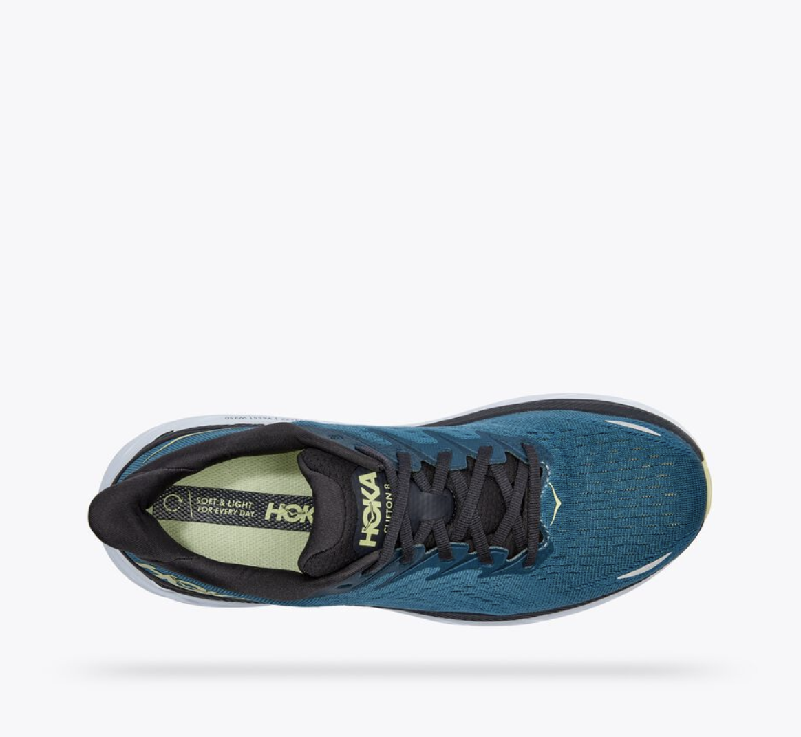 Men's Clifton 8 WIDE Real Teal-4