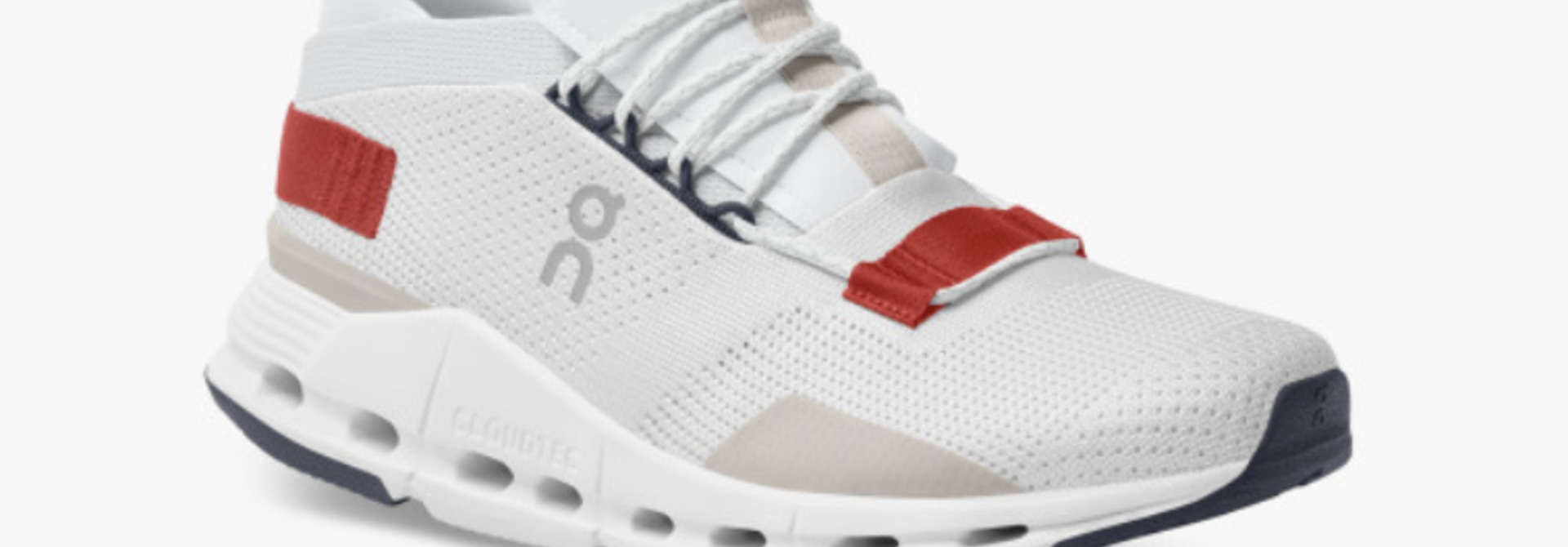 Men's Cloudnova White Red