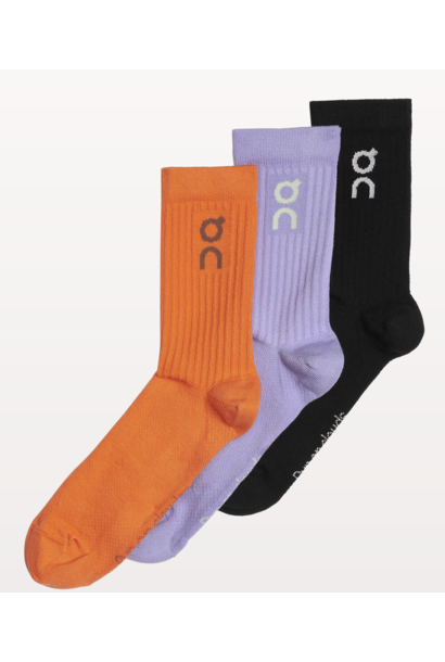 On Logo Sock 3-Pack High