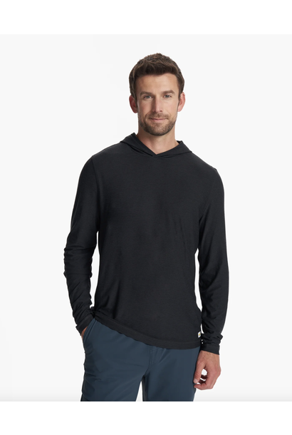 Men's Strato Tech Hoodie Black Heather