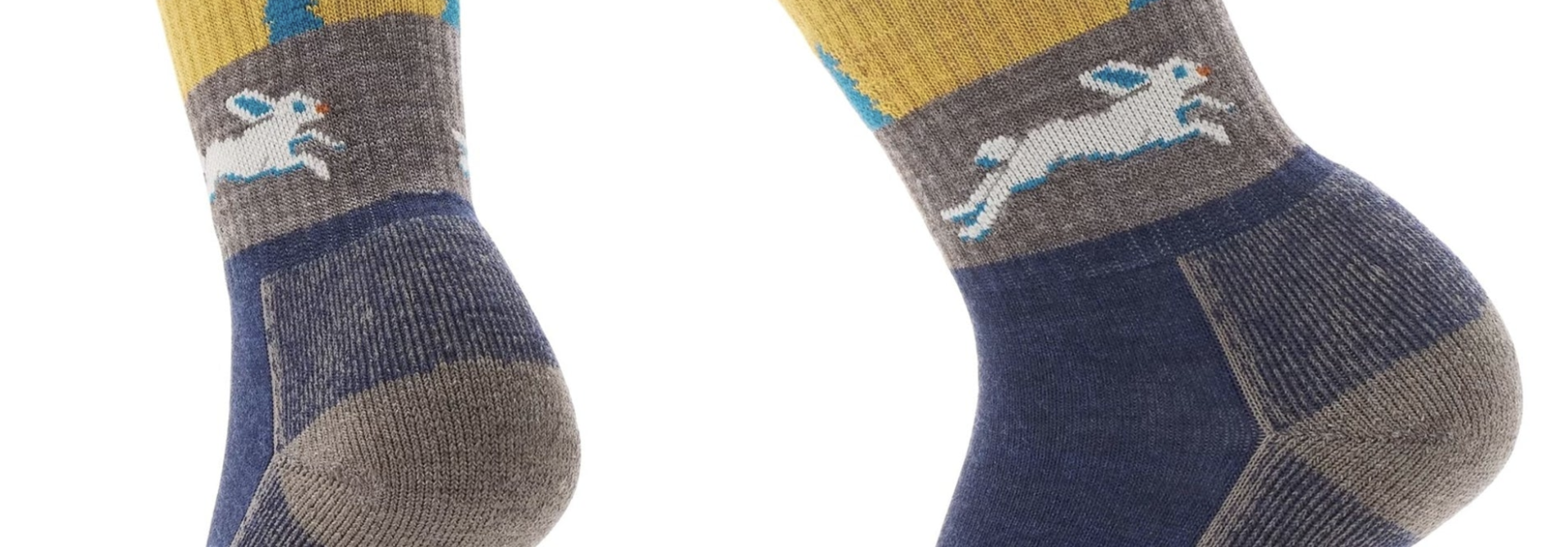 Everyday Hare Chase Crew Socks