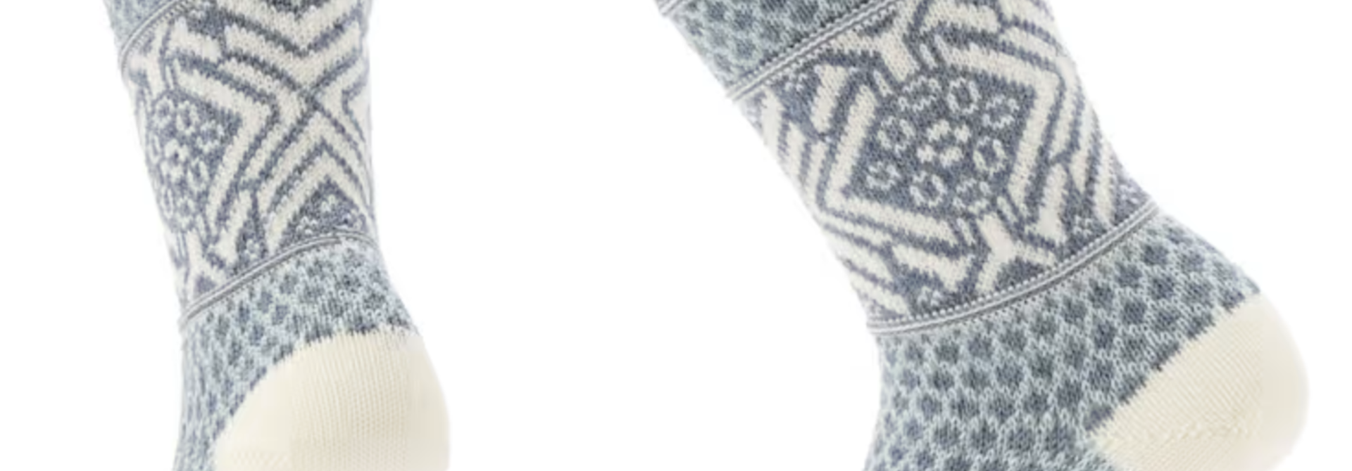 Everyday Popcorn Snowflake Crew Socks