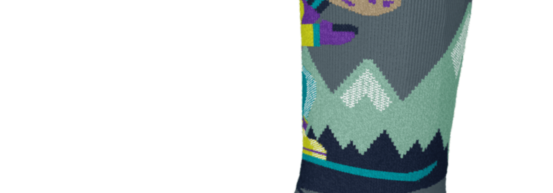 Kids' Wintersport Over The Calf Socks