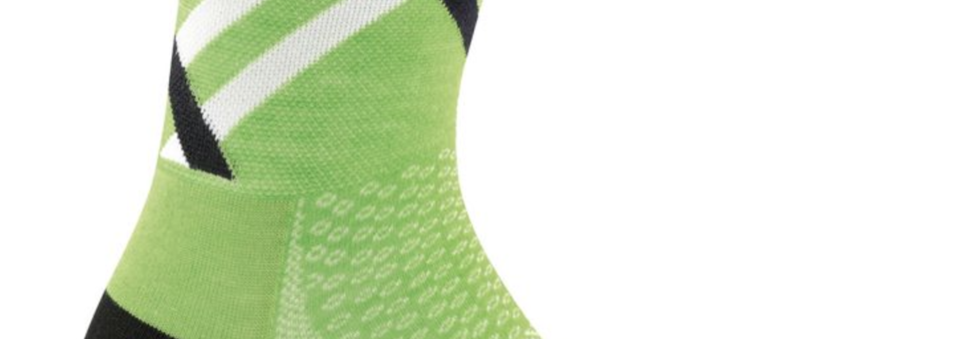 Darn Tough Graphic Stripe Micro Crew W Green MEDIUM