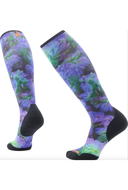 Women's Ski Targeted Cushion Royal Floral