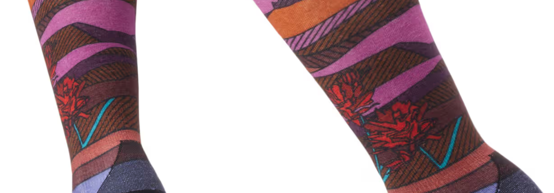 Women's Ski Zero Cushion Floral Field