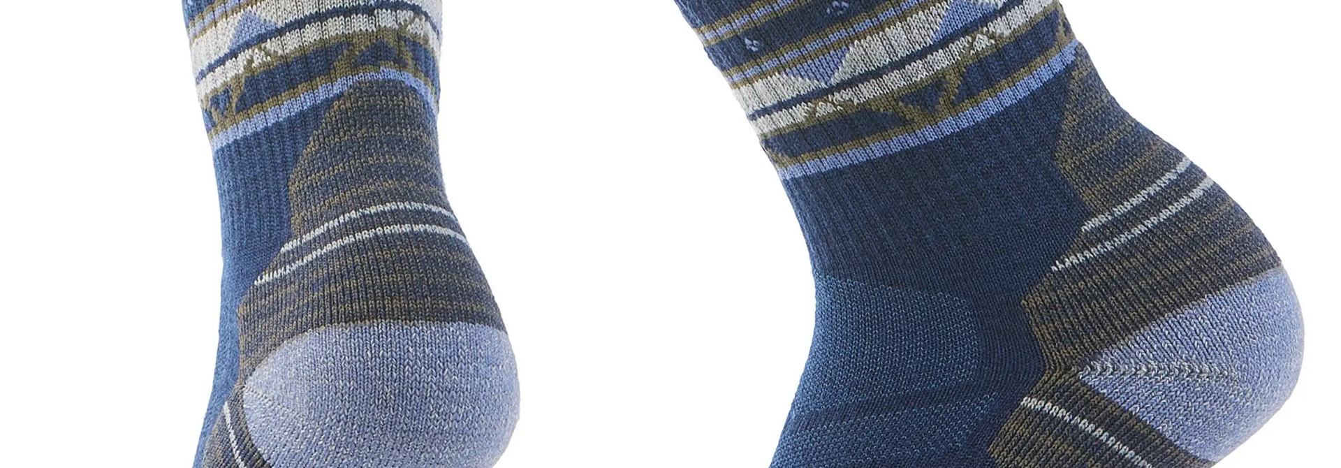 Women's Hike Zig Zag Valley Mid Crew Socks