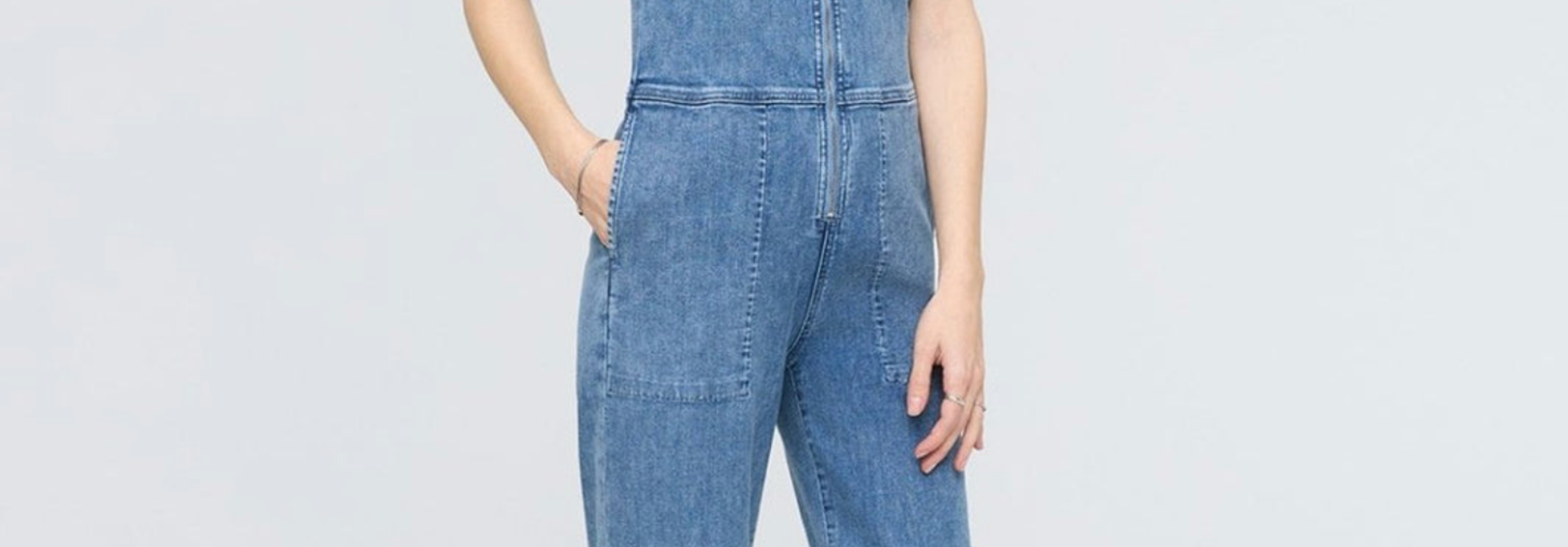 Women's Performance Denim Jumpsuit