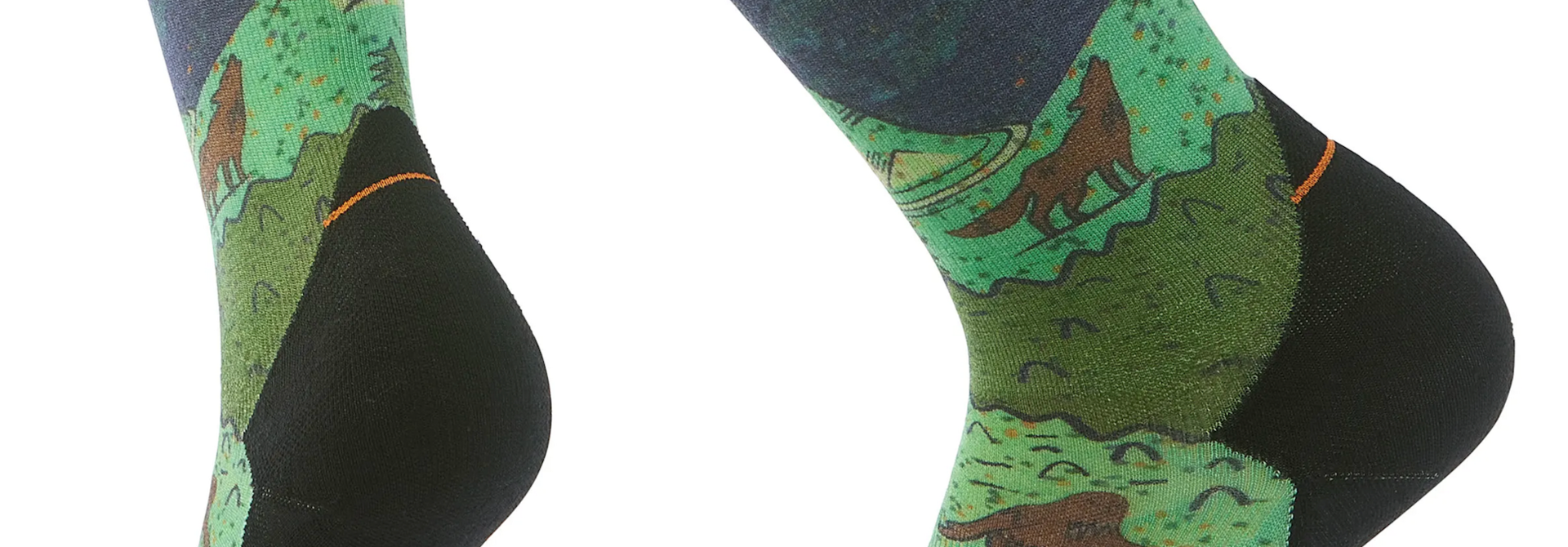 Trail Run TC Neature Print Crew