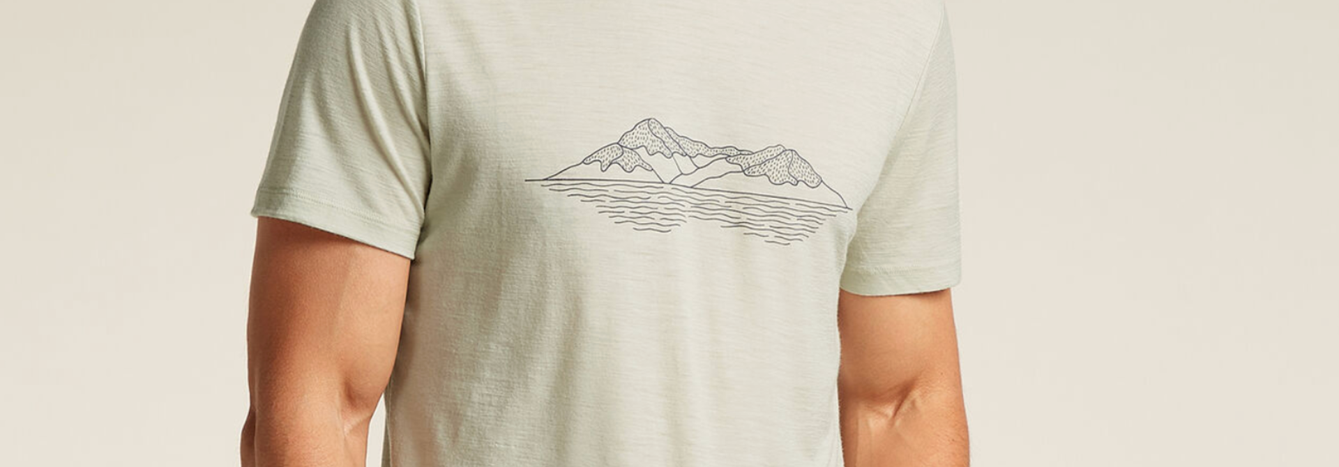 Men's Merino 150 Tech Lite SS Tee Pukaki Reflected