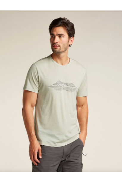 Men's Merino 150 Tech Lite SS Tee Pukaki Reflected