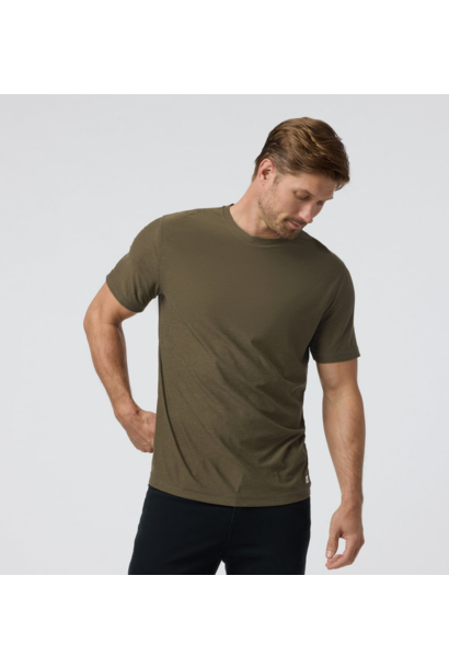 Men's Strato Tech Tee Moss Green Heather