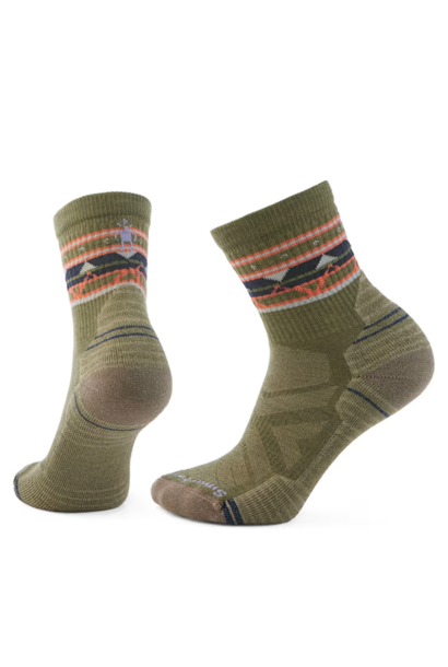 Women's Hike Zig Zag Valley Mid Crew Socks