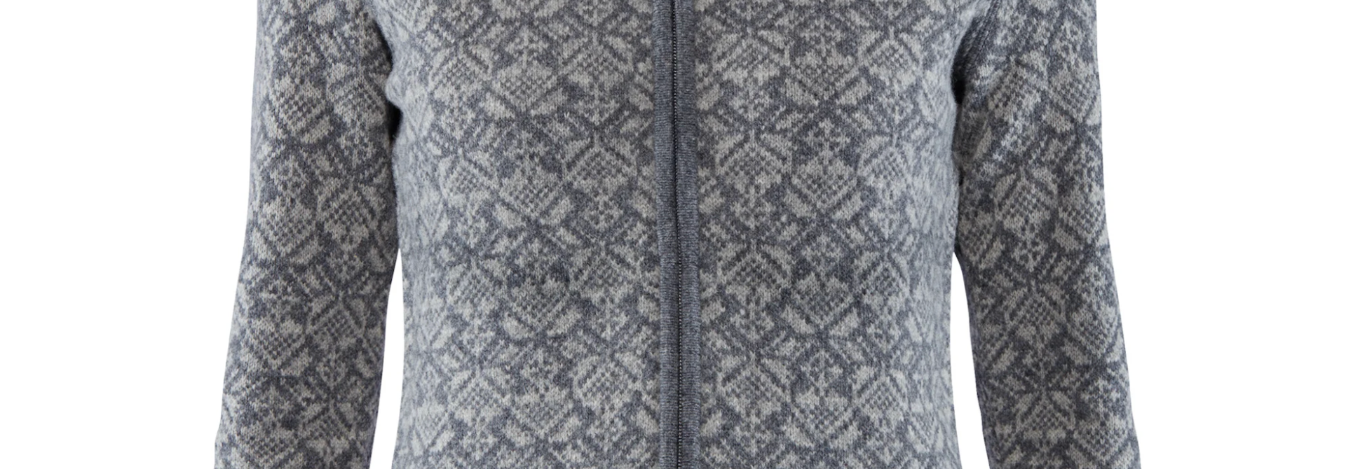 Women's Snow Cardigan  in Grey