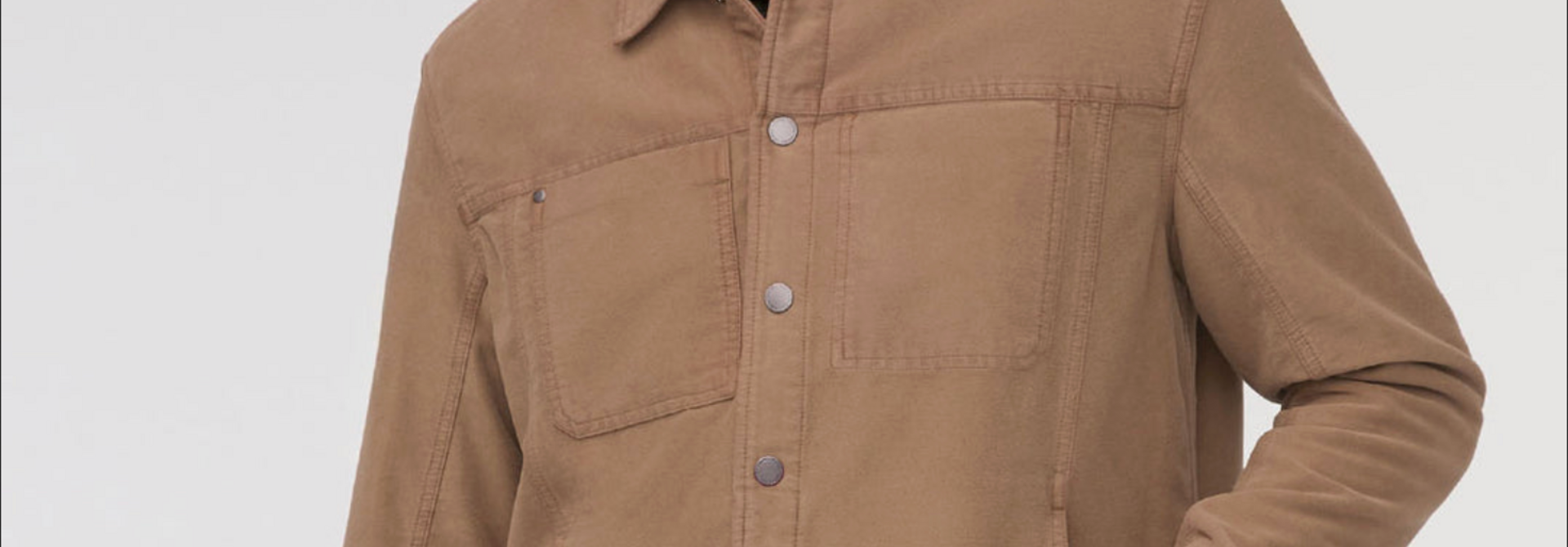 Men's No Sweat Moleskin Jacket