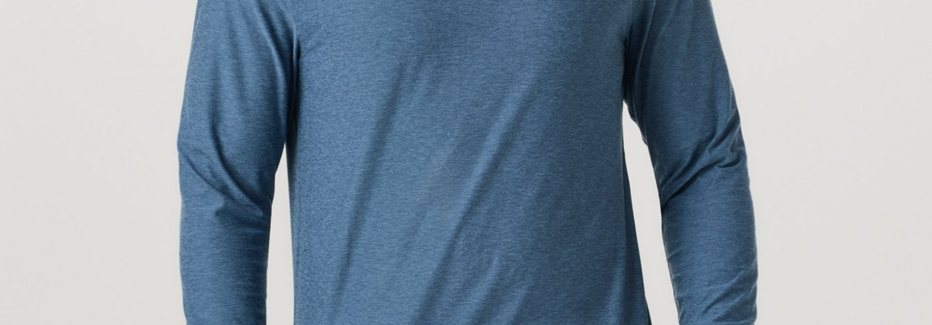 Men's Long Sleeve Strato Tech Tee Pool Blue