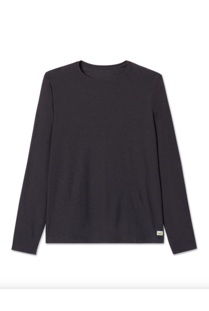 Men's Long Sleeve Strato Tech Tee Charcoal