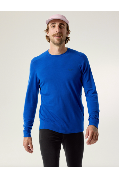 Men's Rho Merino Wool Crew Neck LS