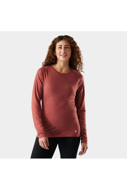 Women's Classic All-Season Merino Crew LS Burnt Sienna