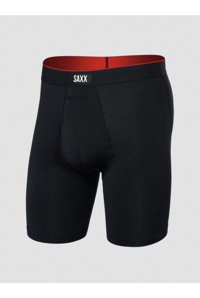 Multi Sport Mesh Long Black