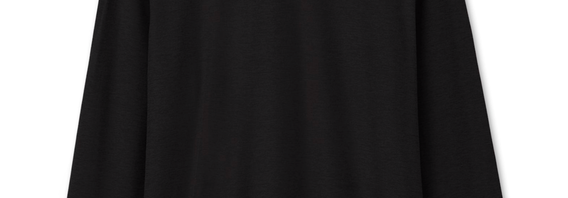 Men's Long Sleeve Strato Tech Tee Black