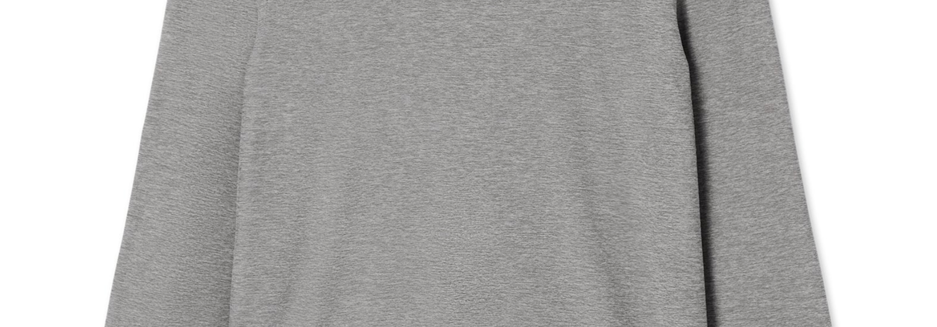 Men's Long Sleeve Strato Tech Tee Heather Grey