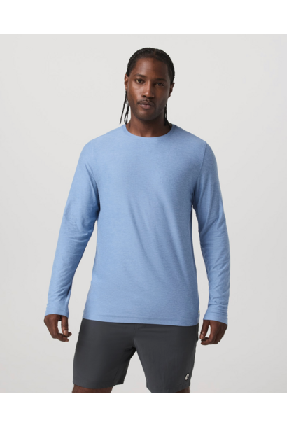Men's Long Sleeve Strato Tech Tee Isle Blue
