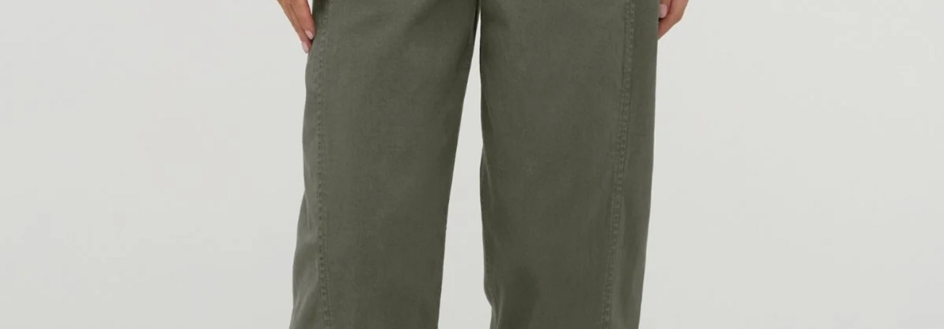 FlexTwill Barrel Pull On Pant Thyme