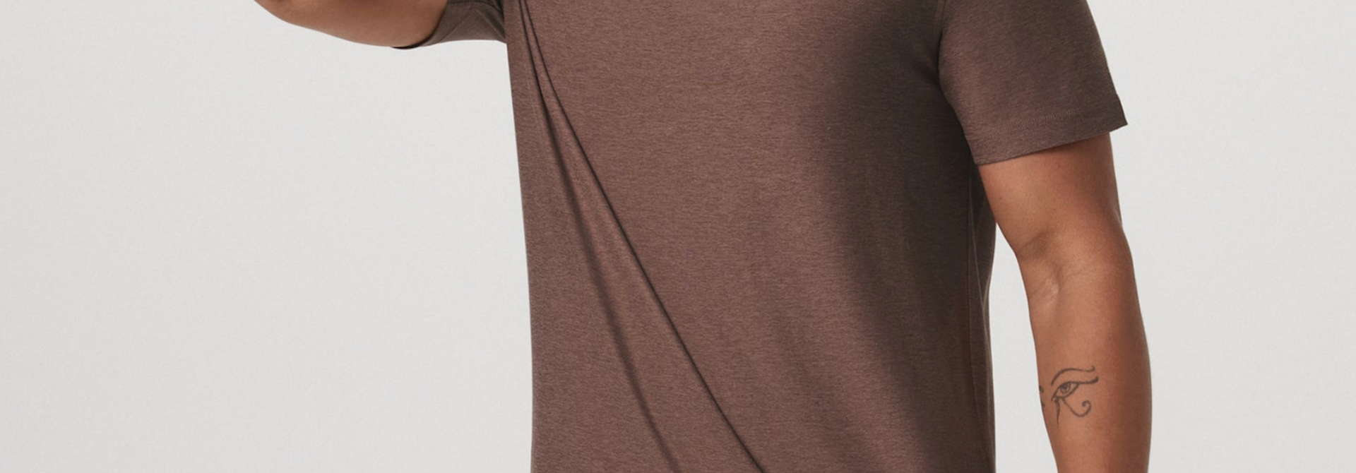 Men's Strato Tech Tee Sable Heather