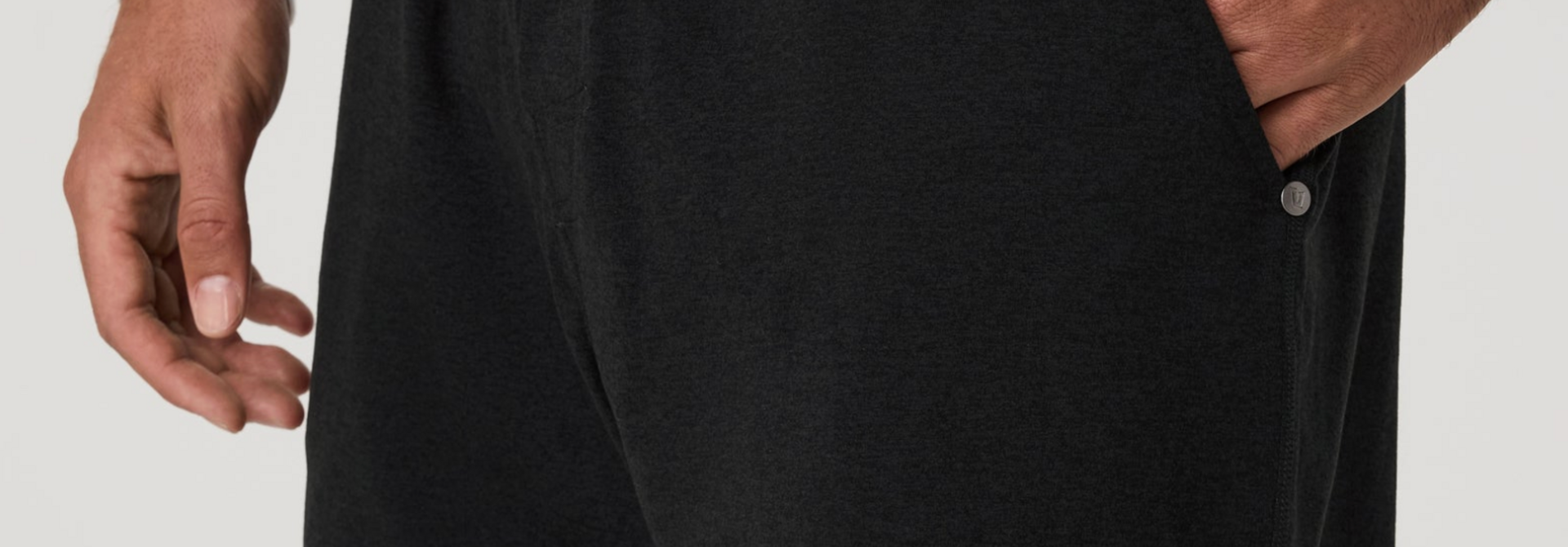 Men's Ponto Performance Short 7" Black Heather