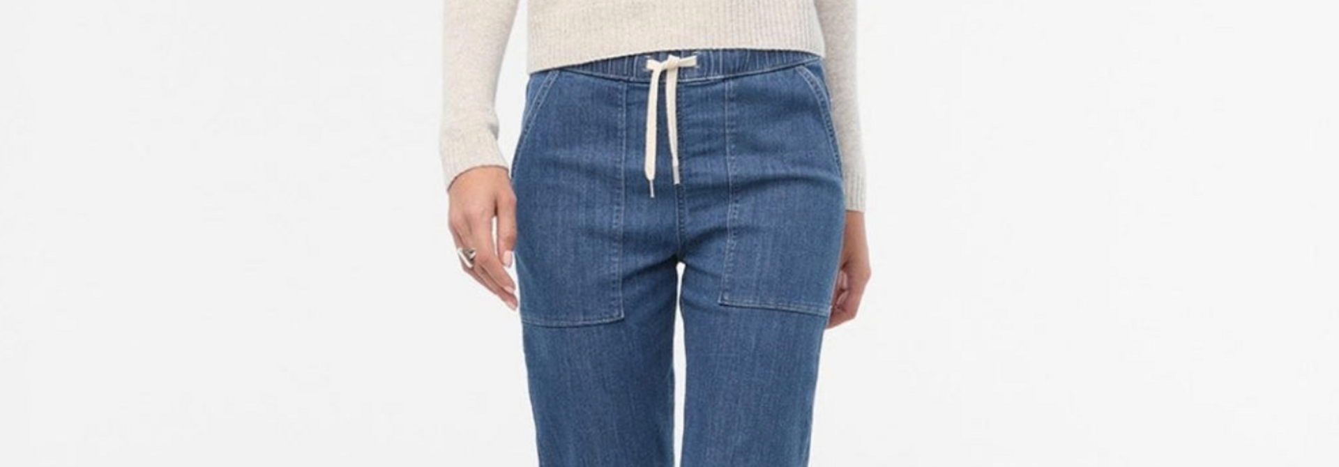 Performance Denim Lite Harbour Pant Seaside Blue