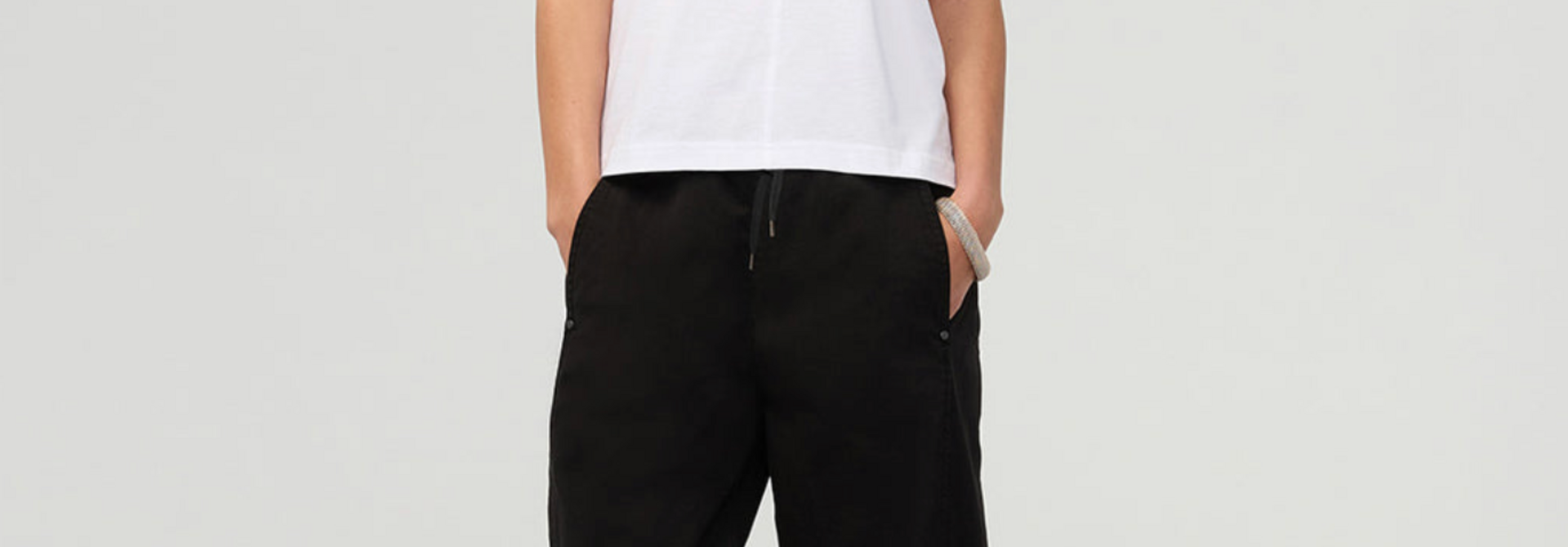 FlexTwill Barrel Pull On Pant Black