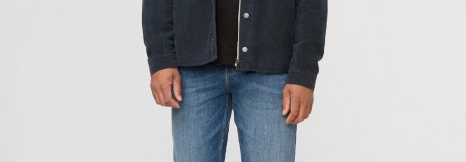 Performance Denim+ Relaxed Straight Dust Storm Indigo