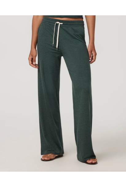 Women's Halo Essential Wideleg Pant Hemlock Heather