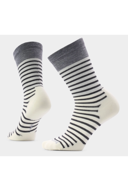 Women's Everyday Pin Stripe Crew Socks